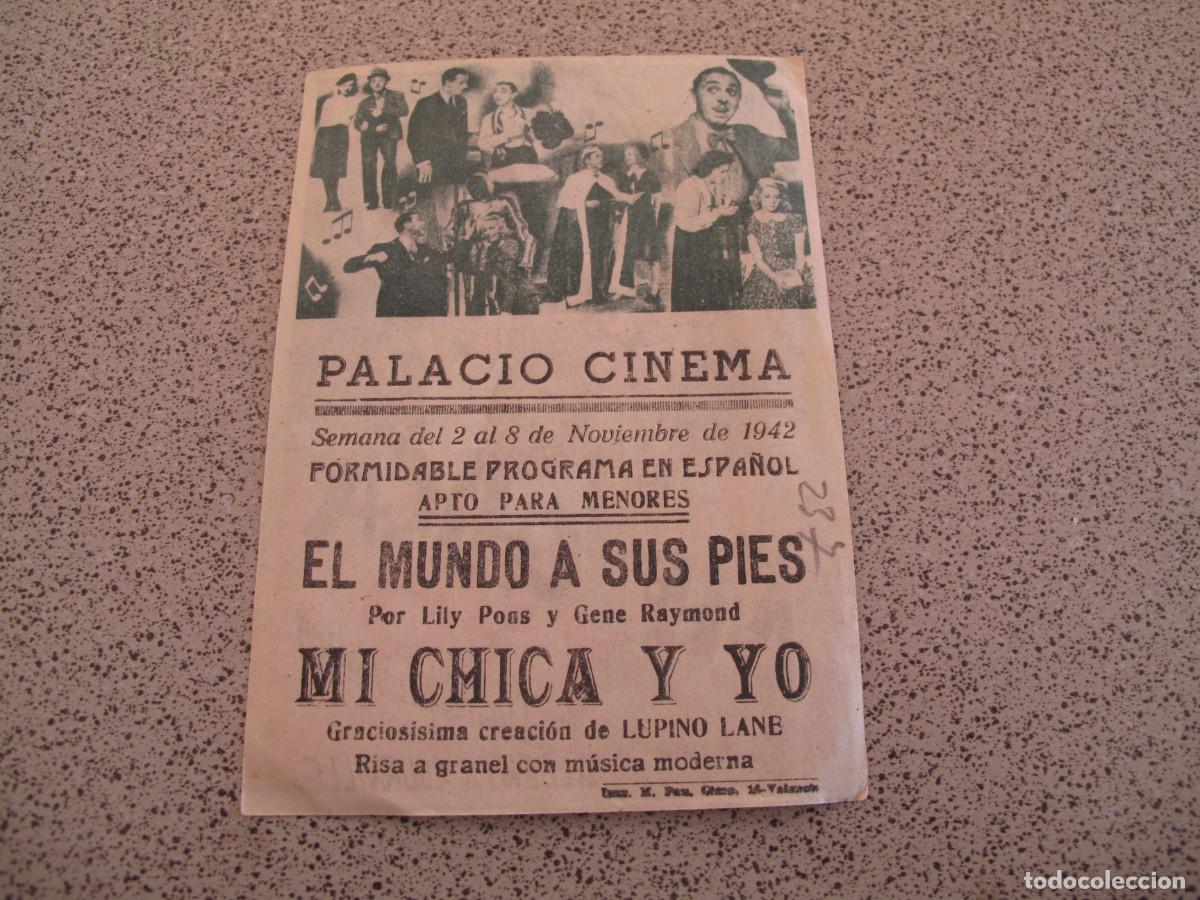 Cine: PROGRAMA DE MANO ORIGINAL EL DE LA FOTO - Foto 2