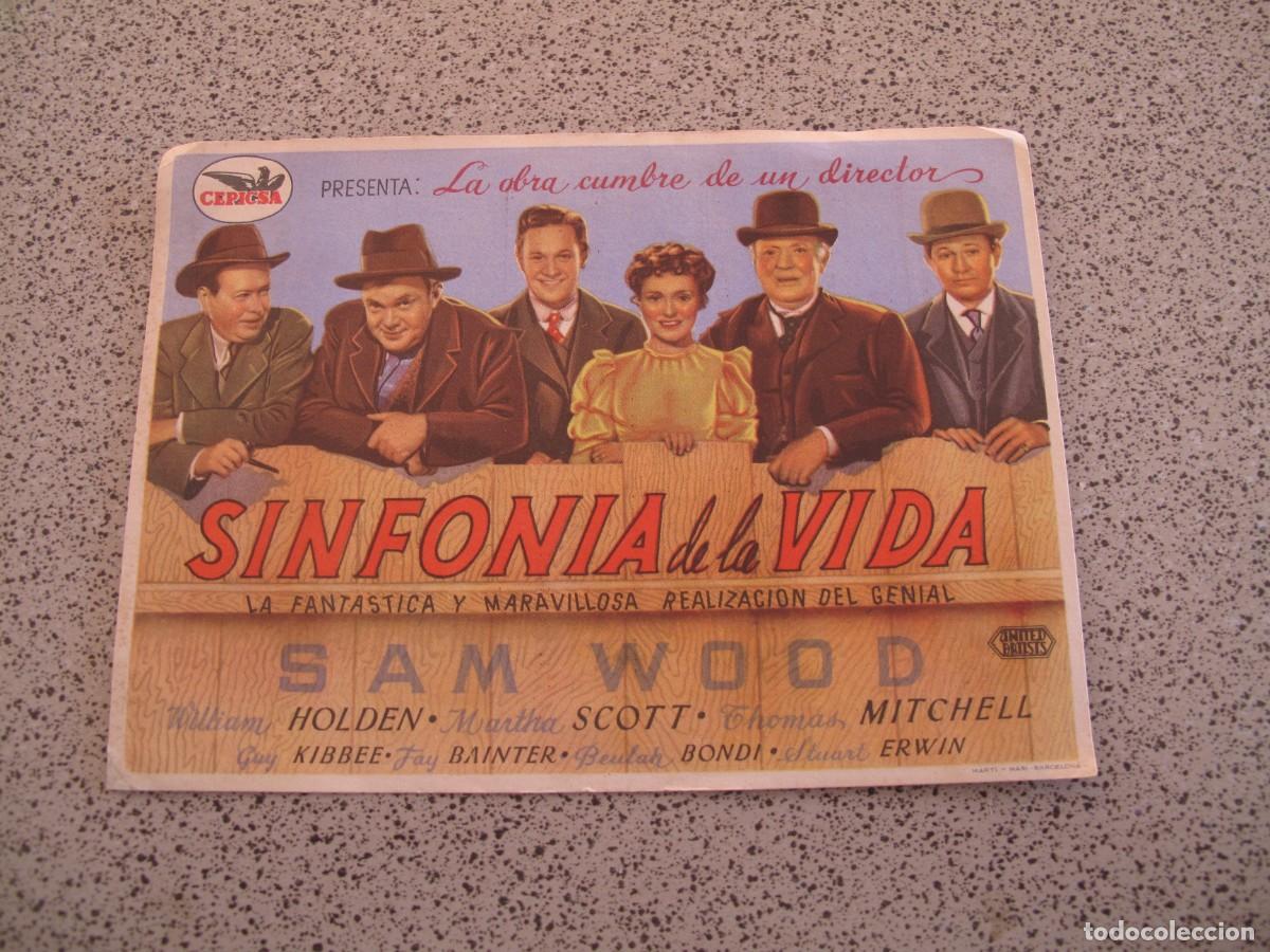  Flyers Publicitaires de films Anciens: PROGRAMA DE MANO ORIGINAL EL DE LA FOTO