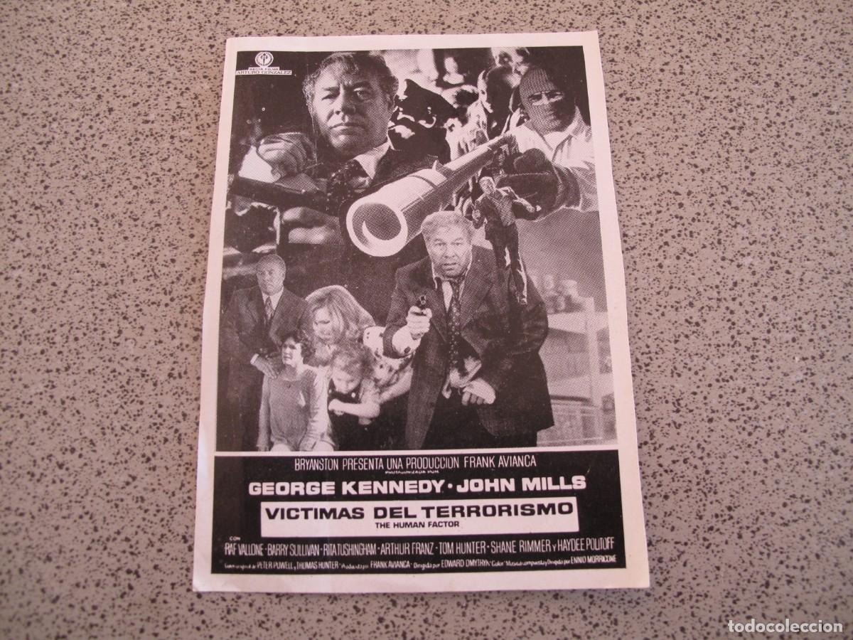  Flyers Publicitaires de films Anciens: PROGRAMA DE MANO ORIGINAL EL DE LA FOTO