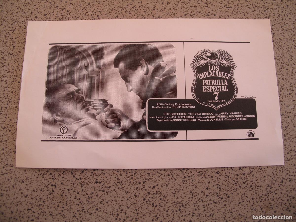  Flyers Publicitaires de films Anciens: PROGRAMA DE MANO ORIGINAL EL DE LA FOTO