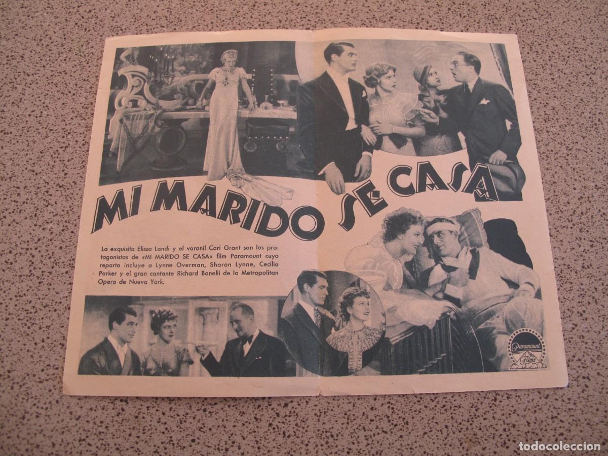 Cine: PROGRAMA DE MANO ORIGINAL EL DE LA FOTO - Foto 2