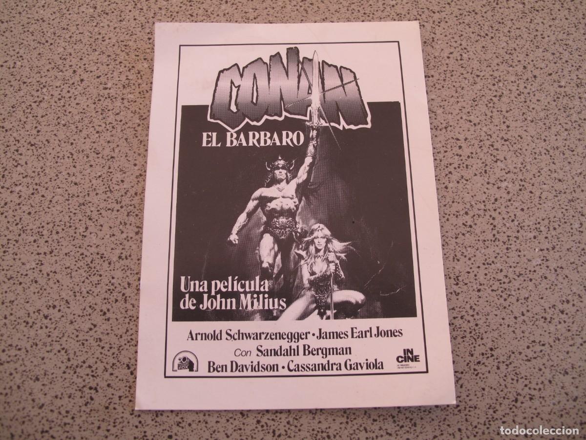 Cine: PROGRAMA DE MANO ORIGINAL EL DE LA FOTO