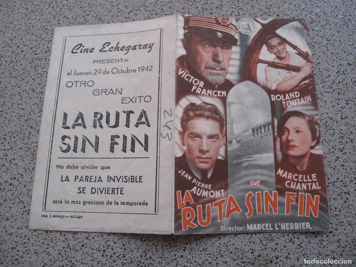 Cine: PROGRAMA DE MANO ORIGINAL EL DE LA FOTO