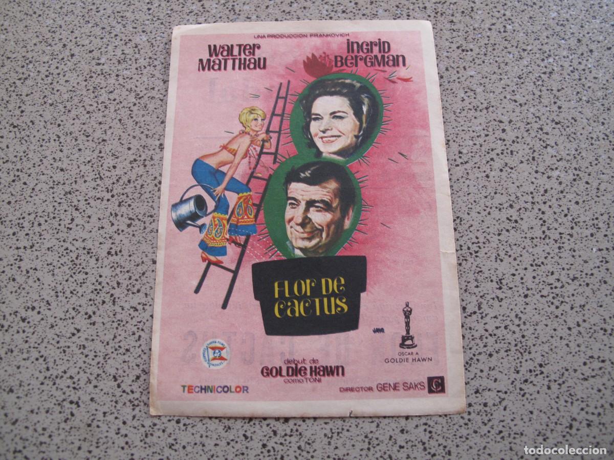 Cine: PROGRAMA DE MANO ORIGINAL EL DE LA FOTO