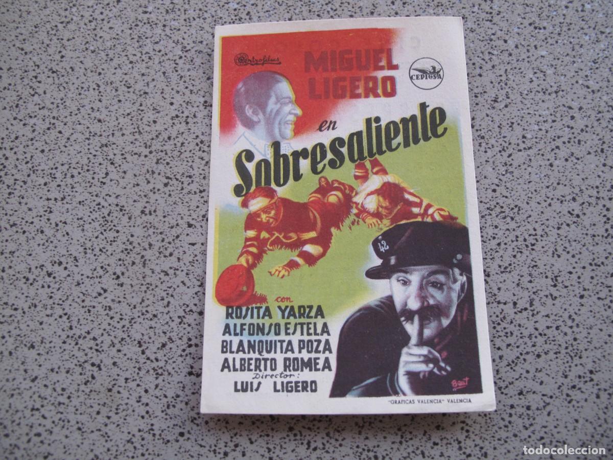 Cine: PROGRAMA DE MANO ORIGINAL EL DE LA FOTO