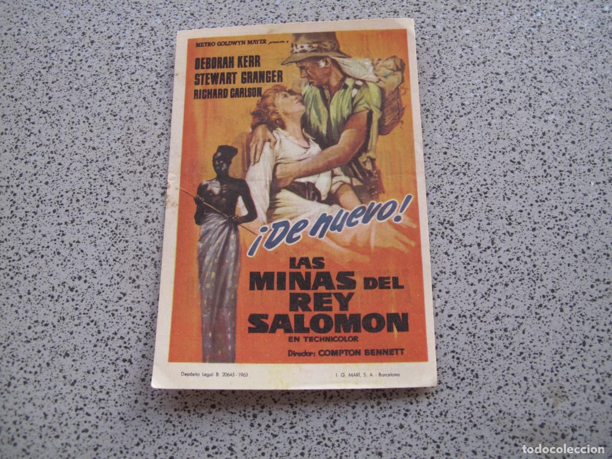 Cine: PROGRAMA DE MANO ORIGINAL EL DE LA FOTO