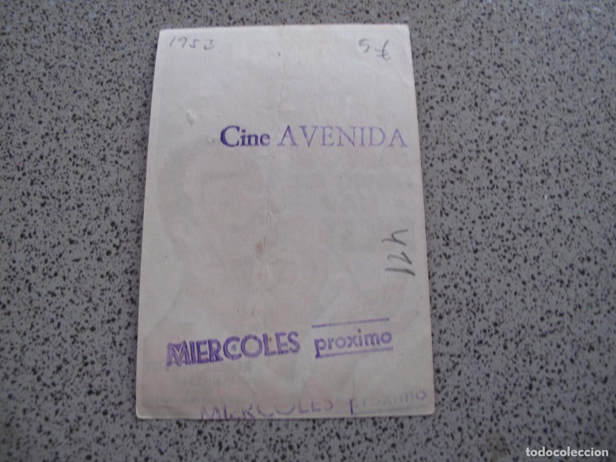 Cine: PROGRAMA DE MANO ORIGINAL EL DE LA FOTO - Foto 2
