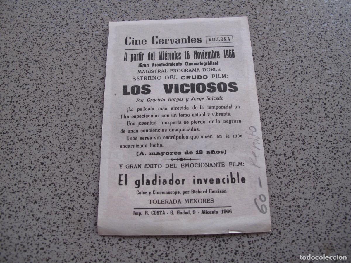 Cine: PROGRAMA DE MANO ORIGINAL EL DE LA FOTO - Foto 2