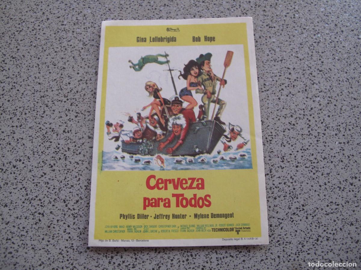 Cine: PROGRAMA DE MANO ORIGINAL EL DE LA FOTO