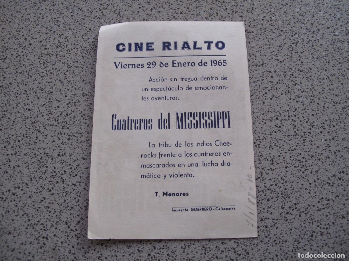 Cine: PROGRAMA DE MANO ORIGINAL EL DE LA FOTO - Foto 2