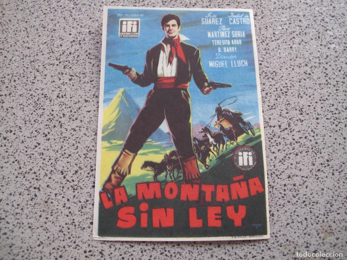 Cine: PROGRAMA DE MANO ORIGINAL EL DE LA FOTO - Foto 1
