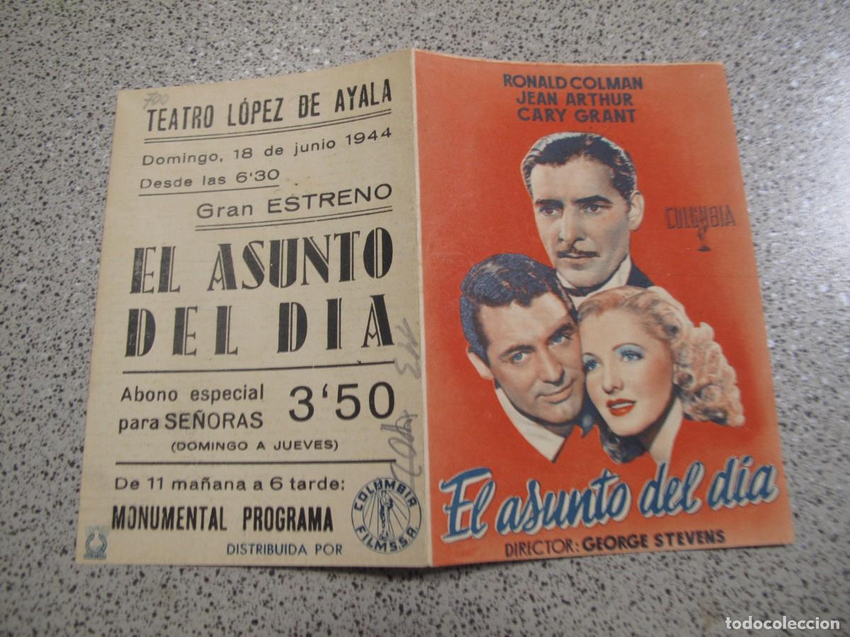 Cine: PROGRAMA DE MANO ORIGINAL EL DE LA FOTO - Foto 1