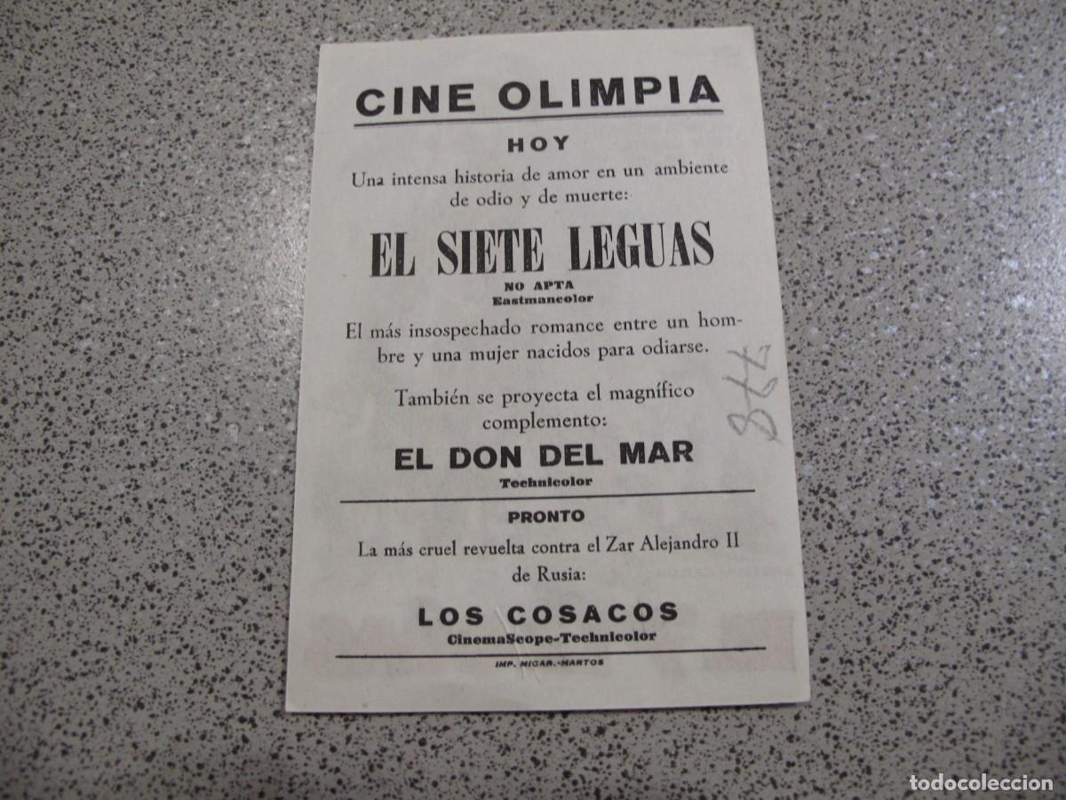 Cine: PROGRAMA DE MANO ORIGINAL EL DE LA FOTO - Foto 2