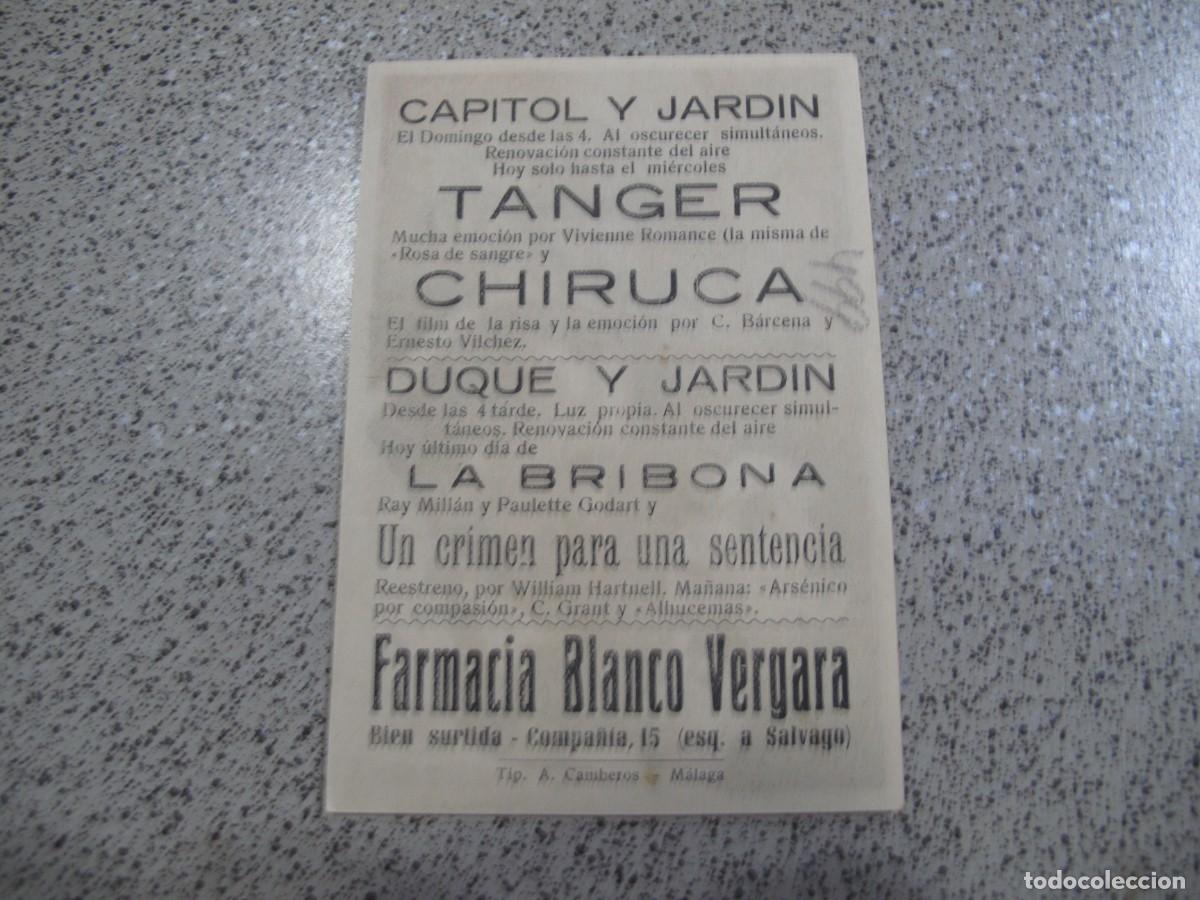 Cine: PROGRAMA DE MANO ORIGINAL EL DE LA FOTO - Foto 2