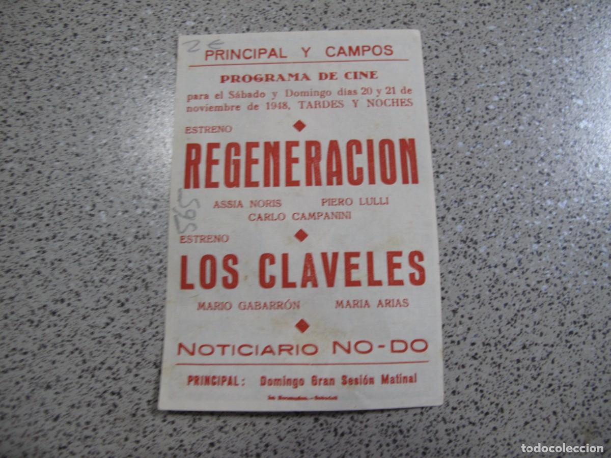Cine: PROGRAMA DE MANO ORIGINAL EL DE LA FOTO - Foto 2