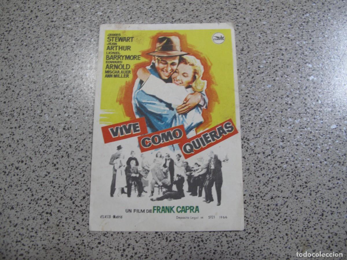 Cine: PROGRAMA DE MANO ORIGINAL EL DE LA FOTO