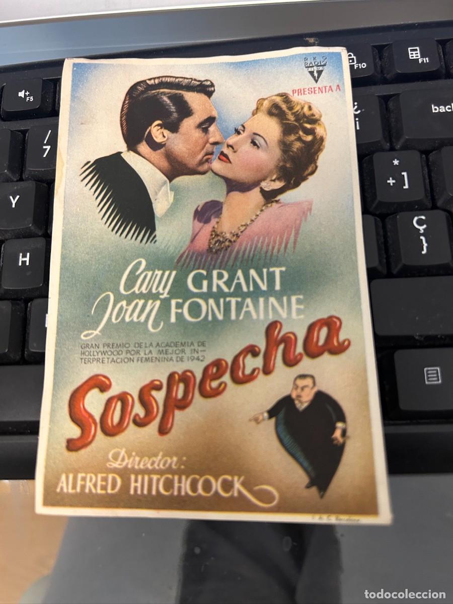 Cine: &ordm;1521 SOSPECHA ALFRED HITCHCOCK SIN PUBLICIDAD BUEN ESTADO