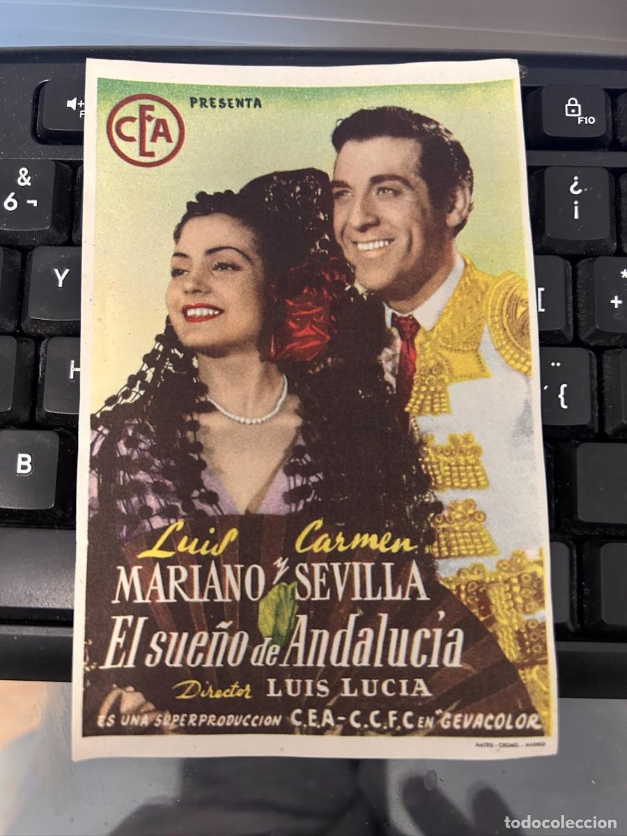 Cine: &ordm;1537 EL SUE&Ntilde;O DE ANDALUCIA SIN PUBLICIDAD BUEN ESTADO