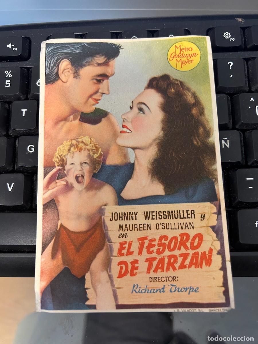 Cine: &ordm;1555 EL TESORO DE TARZAN SIN PUBLICIDAD BUEN ESTADO
