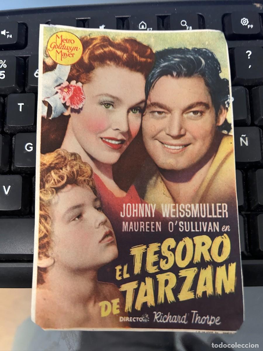 Cine: &ordm;1556 EL TESORO DE TARZAN TEATRO DUQUE DE RIVAS CORDOBA CON PUBLICIDAD COMO SE VE