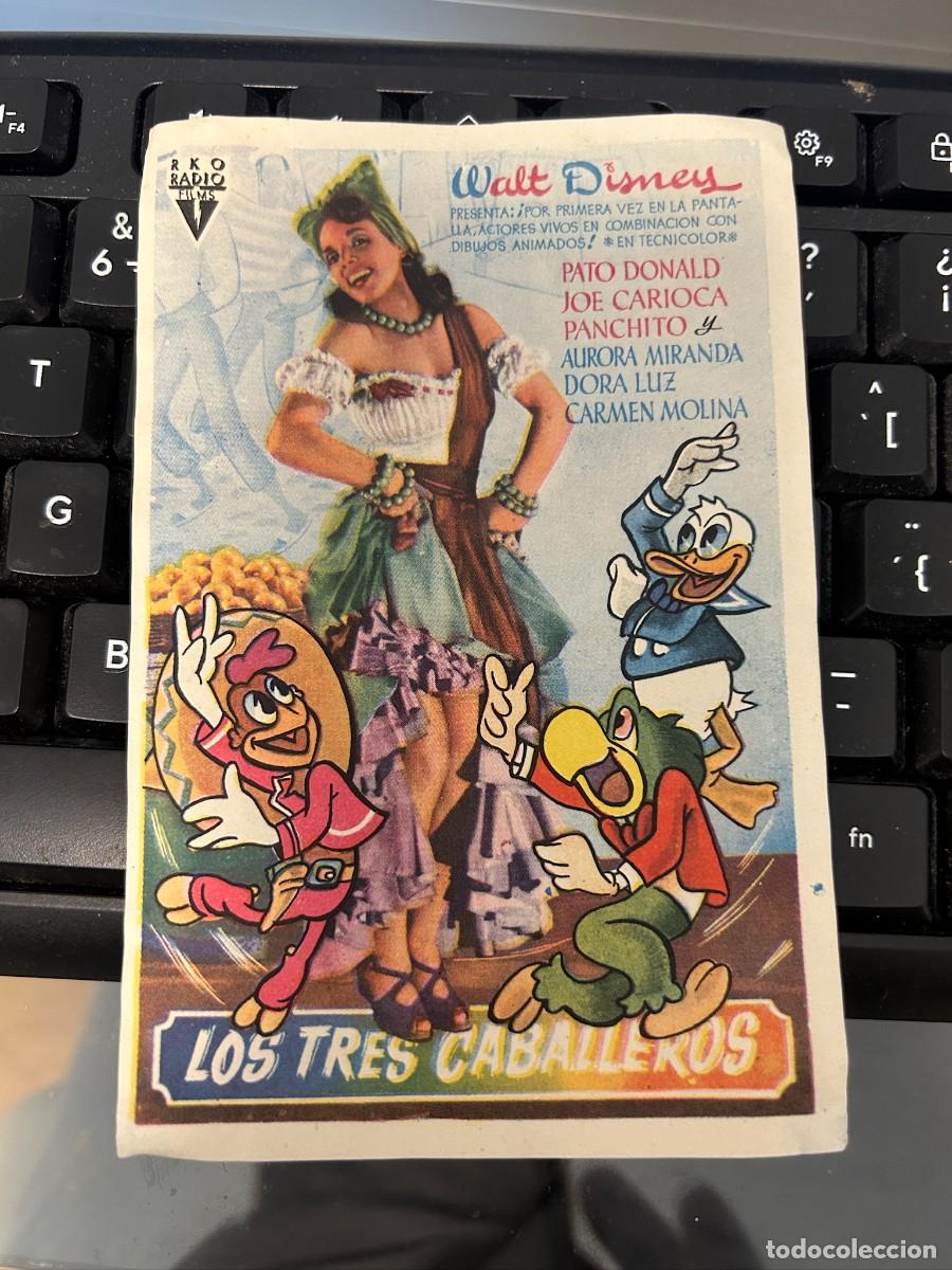 Cine: &ordm;1571 LOS TRES CABALLEROS SIN PUBLICIDAD BUEN ESTADO