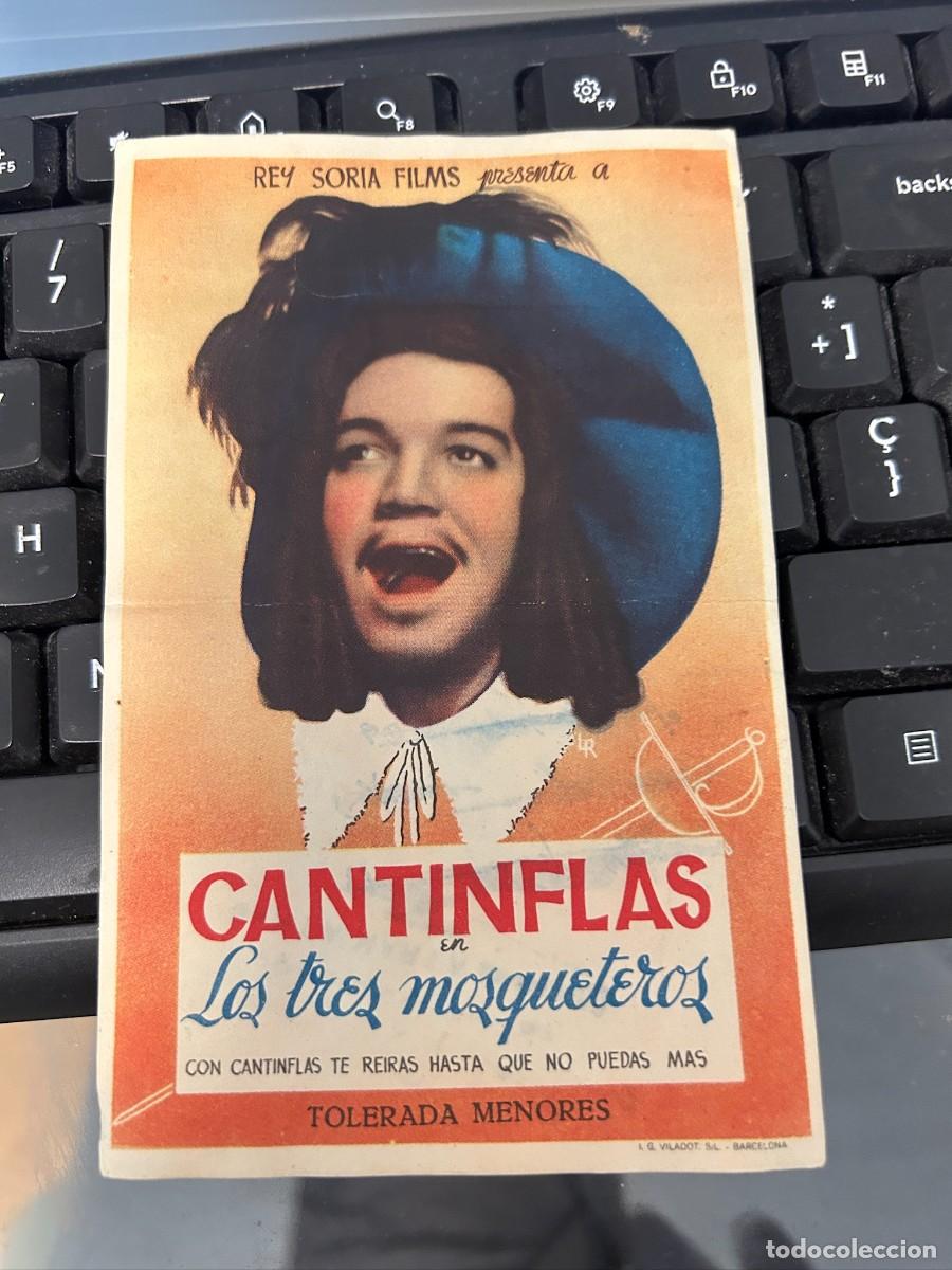 Cine: &ordm;1573 CANTINFLAS LOS TRES MOSQUETEROS SELLO BADAJOZ BUEN ESTADO COMO SE VE