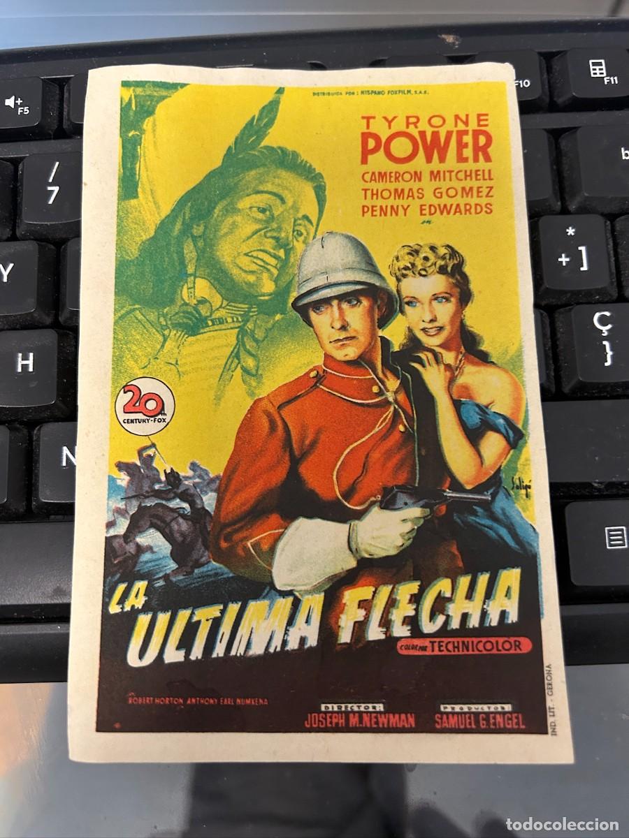 Cine: &ordm;1582 LA ULTIMA FLECHA SIN PUBLICIDAD BUEN ESTADO SELLO BARCELONA