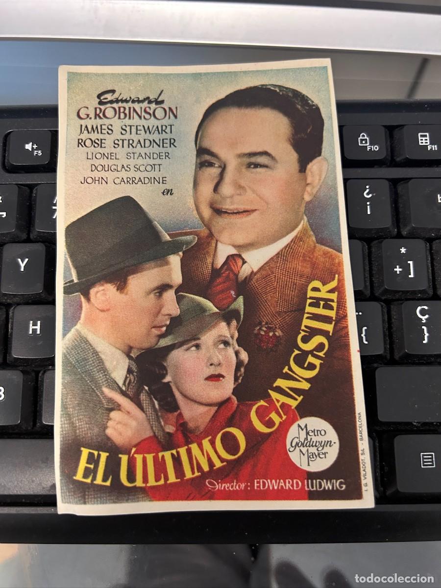Cine: &ordm;1587 EL ULTIMO GANSTER SIN PUBLICIDAD BUEN ESTADO