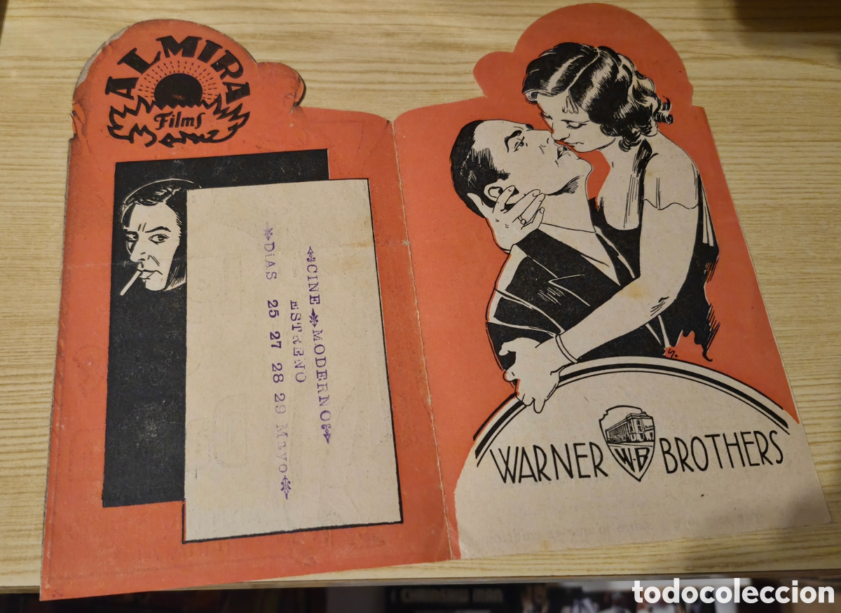 Cine: Antiguo programa de cine mudo Los que danzan A&ntilde;os 20 - Foto 3