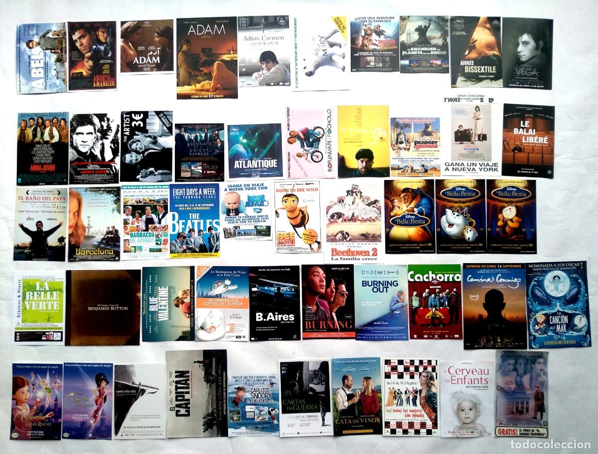 Cine: 50 PROGRAMAS. LOTE A-01 DE LOS &Uacute;LTIMOS A&Ntilde;OS.