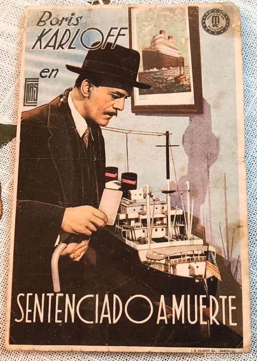 Cine: CINE FOLLETO DE MANO | SENTENCIADO A MUERTE - SAL&Oacute;N NACIONAL