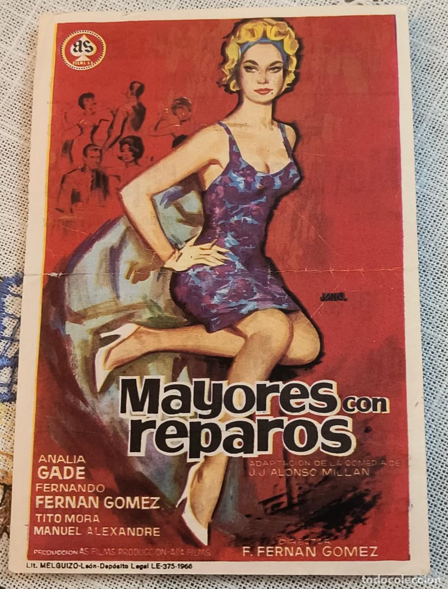Cine: CINE FOLLETO DE MANO | MAYORES CON REPAROS - CINE N&Aacute;POLES