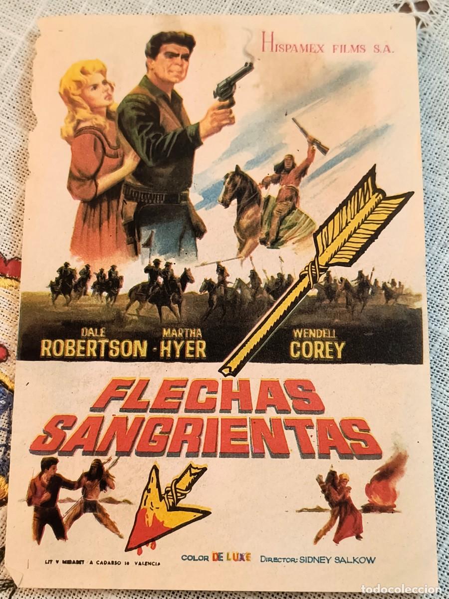 Cine: CINE FOLLETO DE MANO | FLECHAS SANGRIENTAS - DALE ROBERTSON