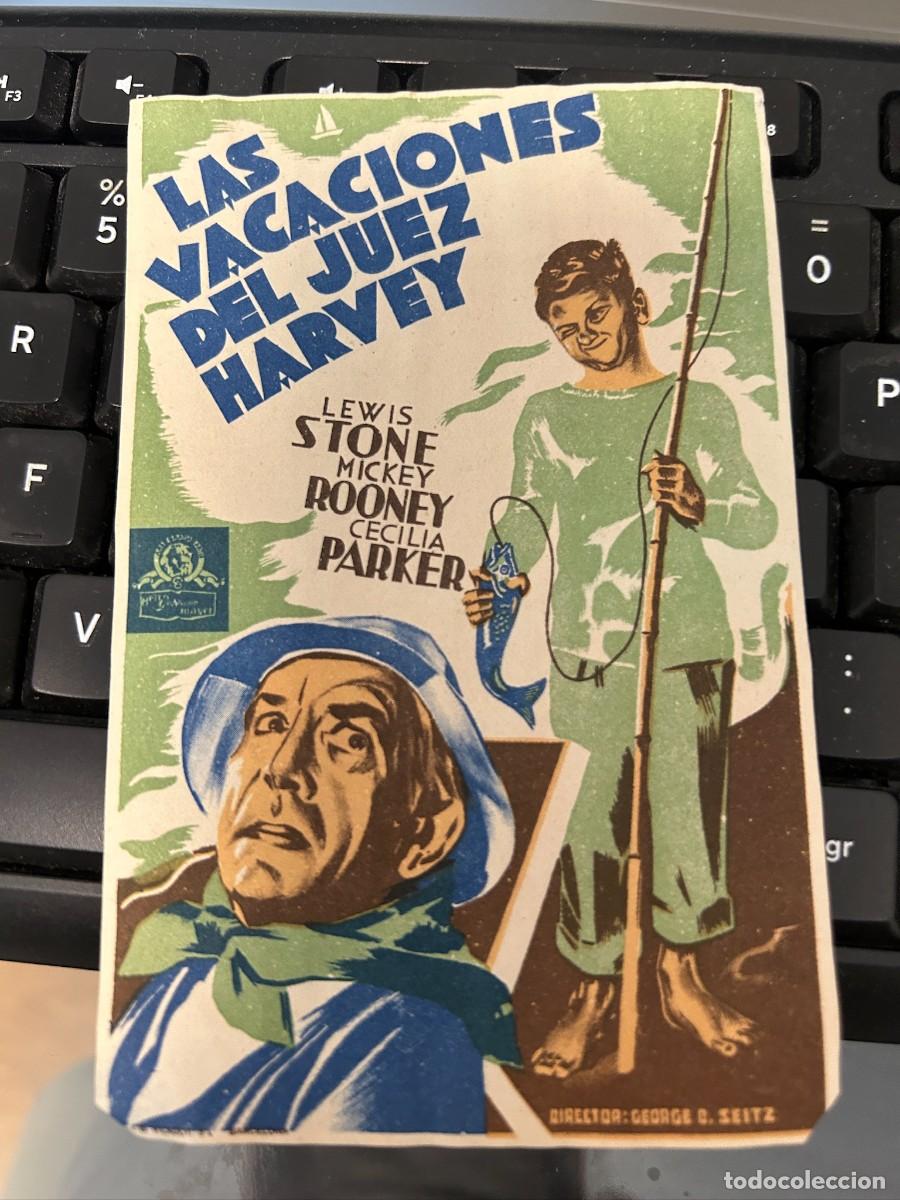 Cine: &ordm;1595 LAS VACACIONES DEL JUEZ HARVEY SIN PUBLICIDAD BUEN ESTADO