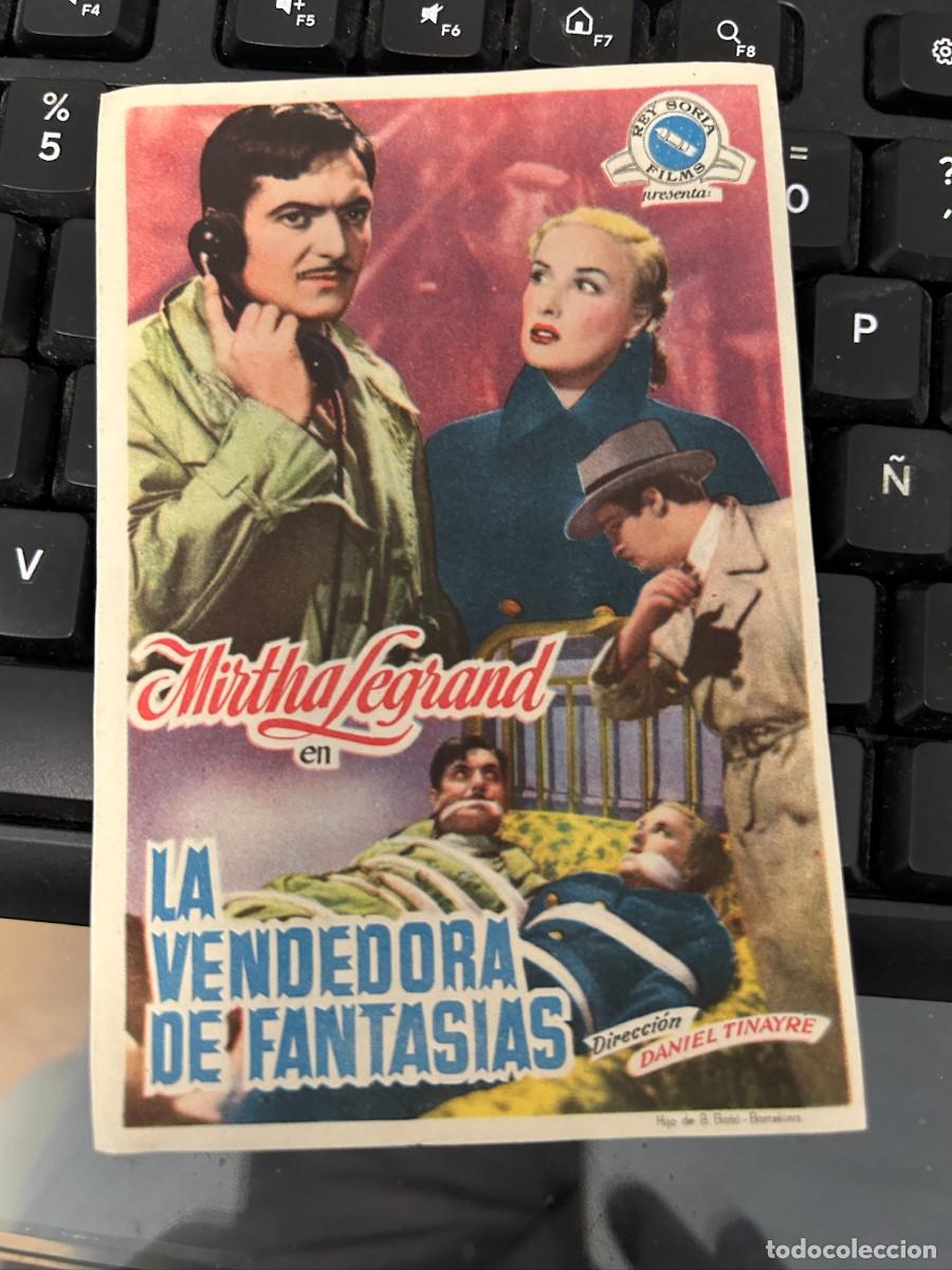 Cine: &ordm;1603 LA VENDEDORA DE FANTASIAS CINE MONTERROSA CON PUBLICIDAD BUEN ESTADO