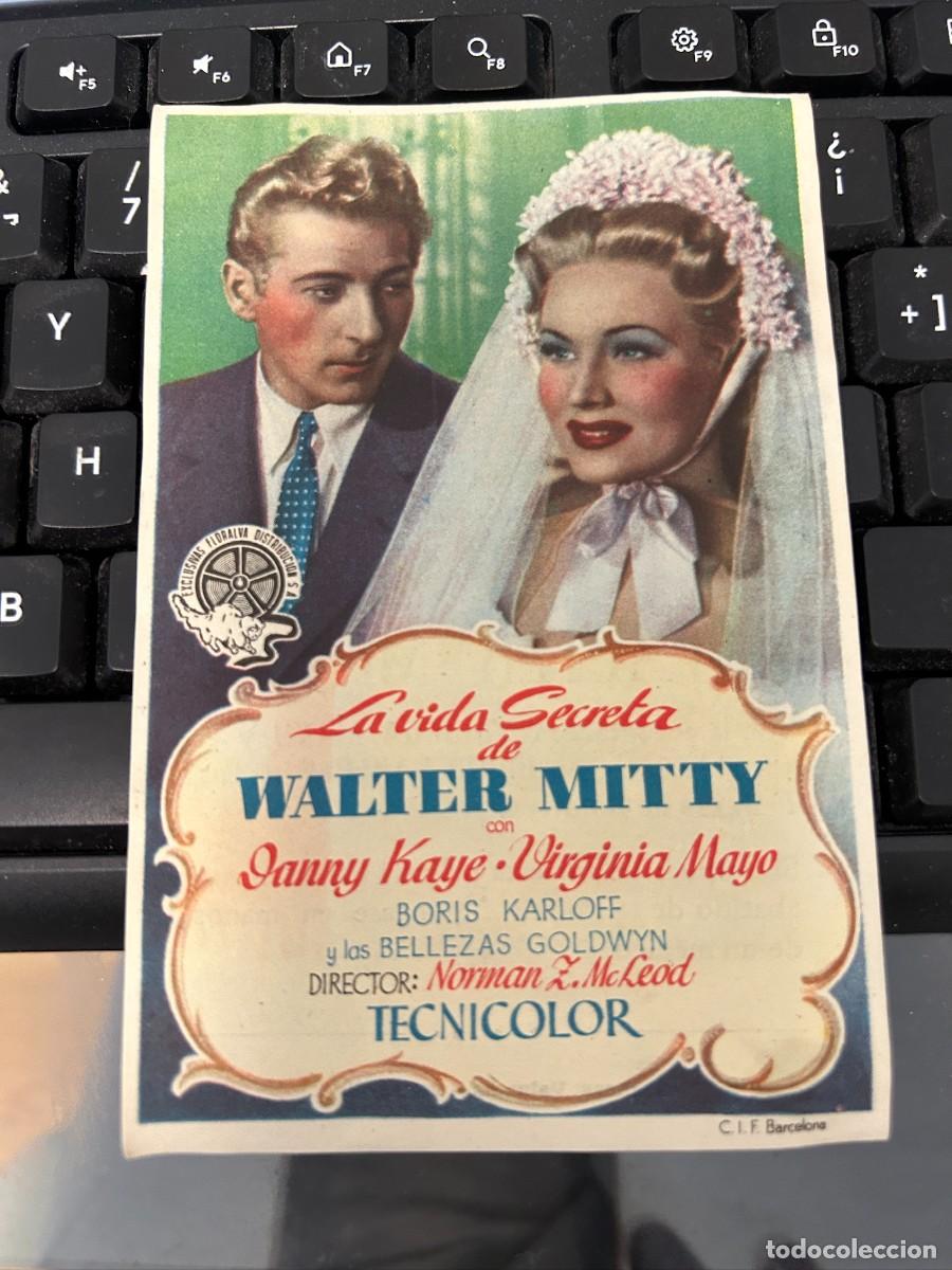 Cine: &ordm;1617 LA VIDA SECRETA DE WALTER MITTY CINEMA ROXY VALLADOLID CON PUBLICIDAD BUEN ESTADO