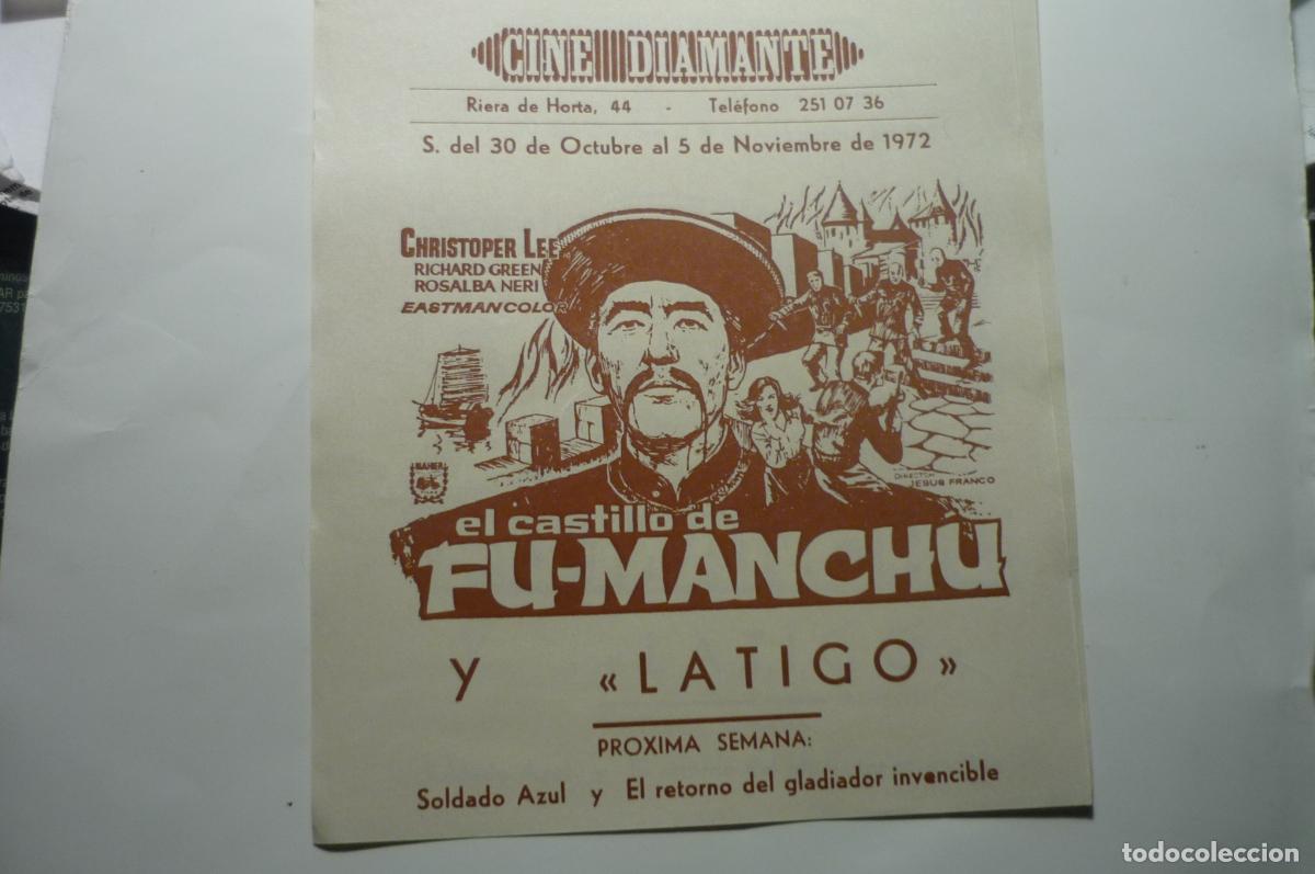 Cine: programa cine local el castillo de fumanchu christoper lee