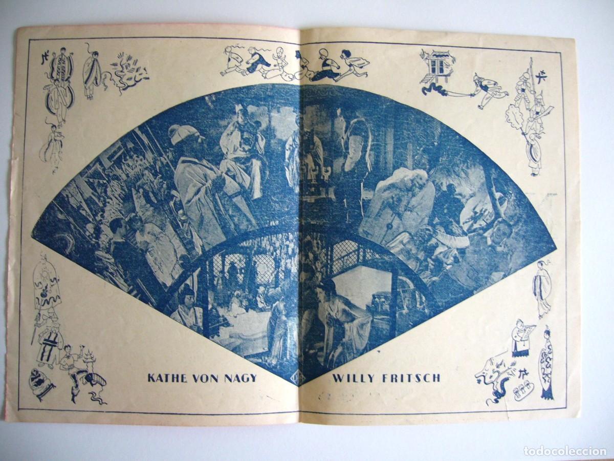 Cine: PROGRAMA de MANO 1938 TURANDOT Programa Doble - Foto 2