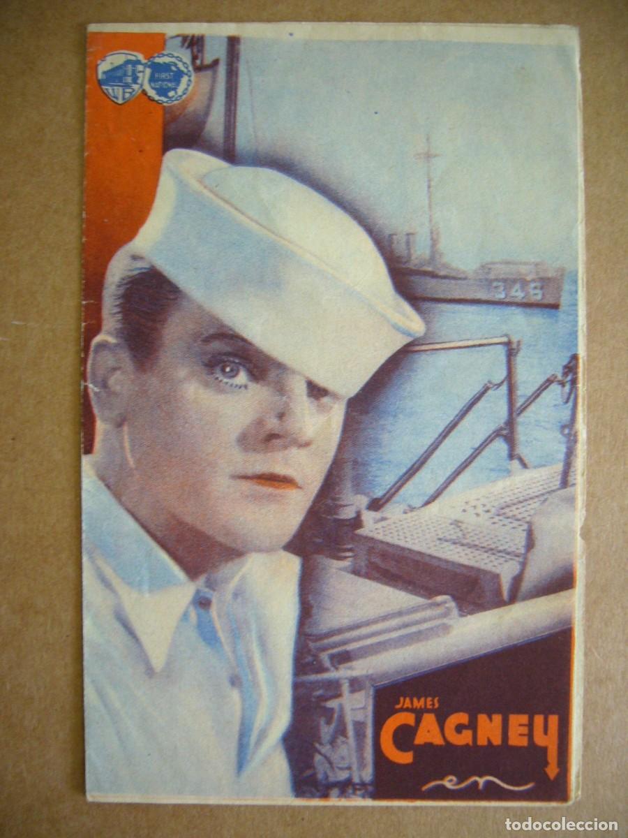 Cine: PROGRAMA de MANO 1934 AQU&Iacute; VIENE LA ARMADA Programa Doble