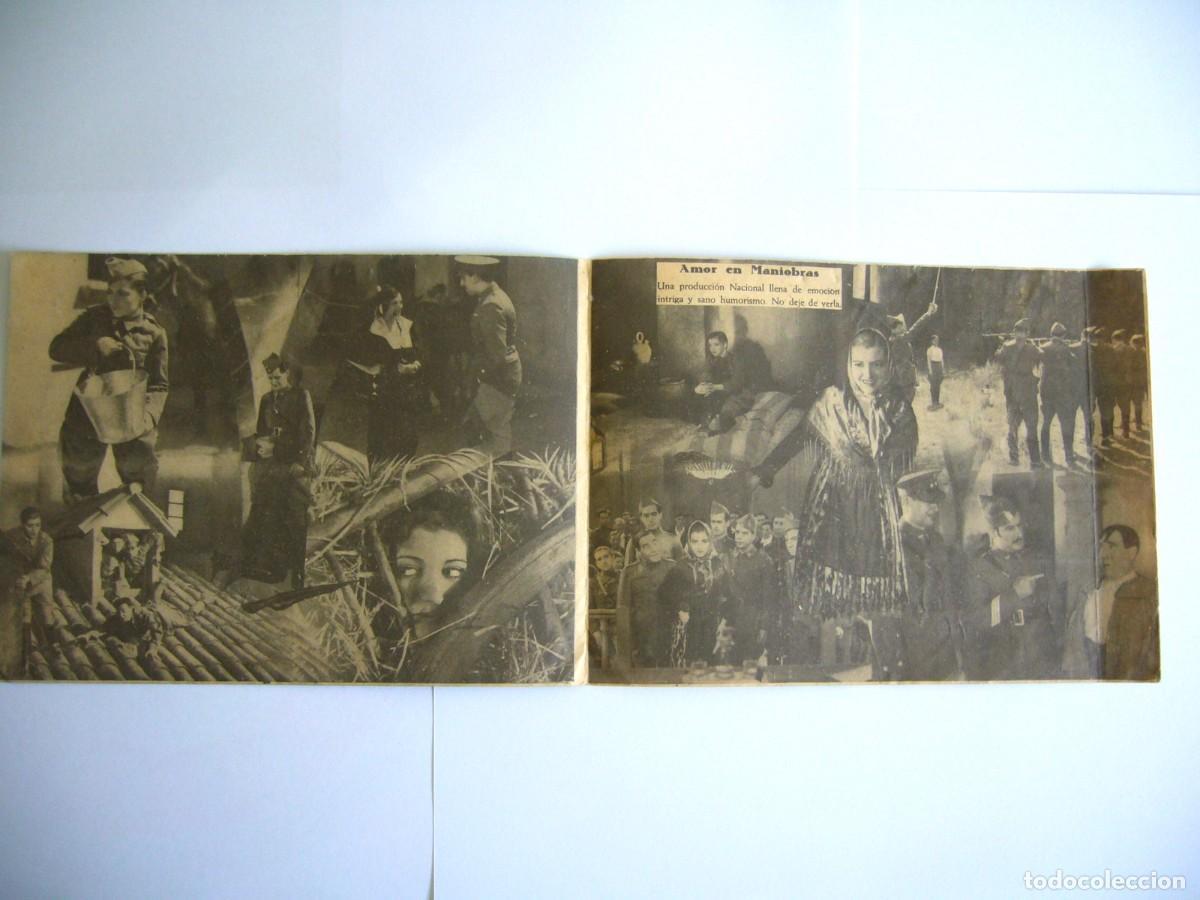 Cine: PROGRAMA de MANO 1936 AMOR EN MANIOBRAS - Foto 3