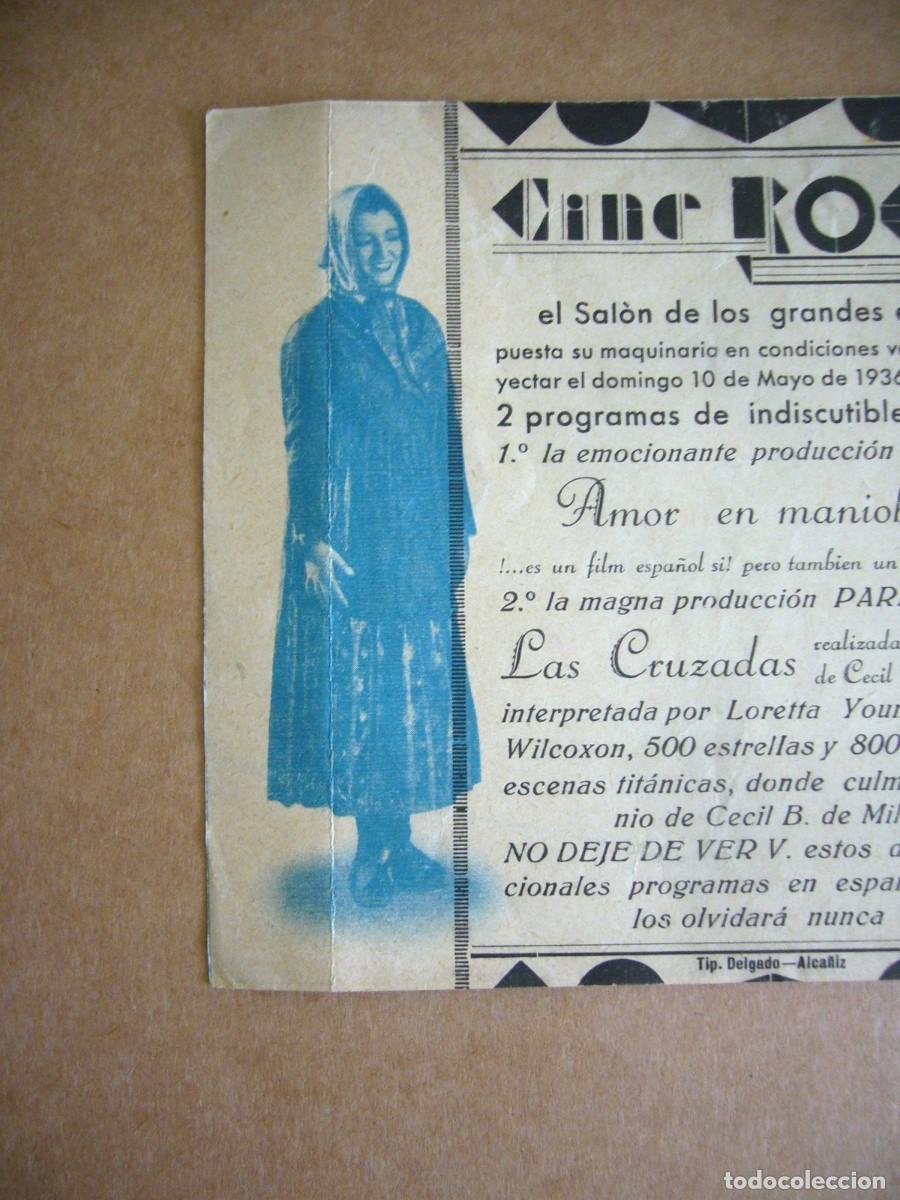 Cine: PROGRAMA de MANO 1936 AMOR EN MANIOBRAS - Foto 5