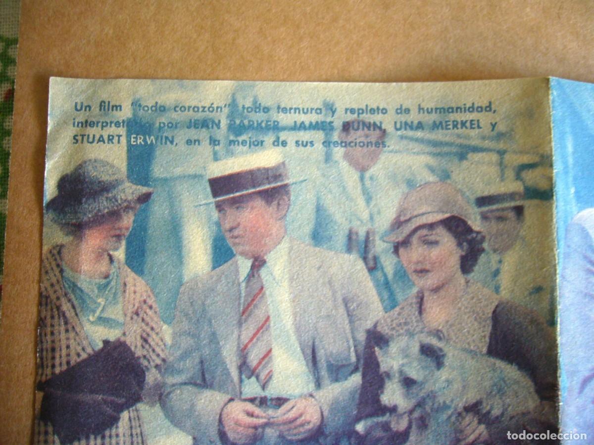 Cine: PROGRAMA de MANO 1934 TODO CORAZ&Oacute;N - Foto 4