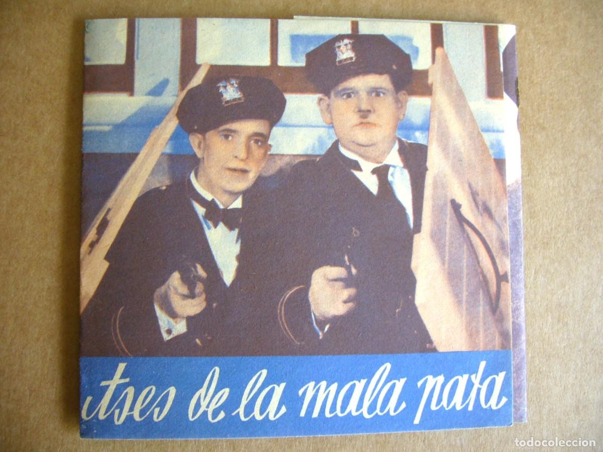 Cine: PROGRAMA de MANO 1936 ASES DE LA MALA SUERTE Programa Doble - Foto 1