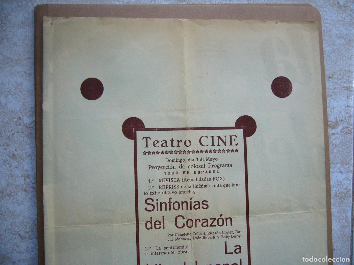Cine: PROGRAMA de MANO 1936 LA HIJA DEL PENAL Programa Doble - Foto 3