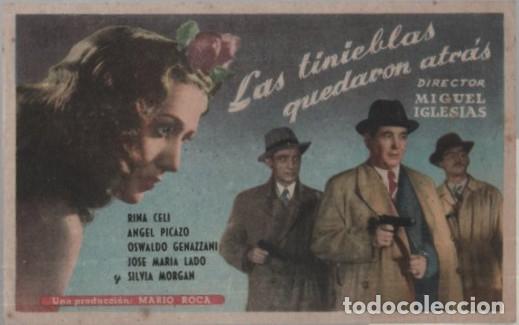 Cine: PROGRAMA DE CINE: LAS TINIEBLAS QUEDARON ATR&Aacute;S PC-11945 - Foto 1