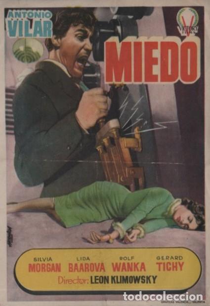 Cine: PROGRAMA DE CINE: MIEDO PC-11950 - Foto 1