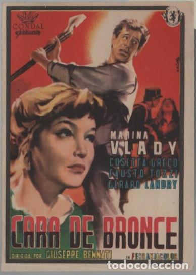 Cine: PROGRAMA DE CINE: CARA DE BRONCE PC-11953