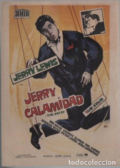 Cine: PROGRAMA DE CINE: JERRY CALAMIDAD PC-11956