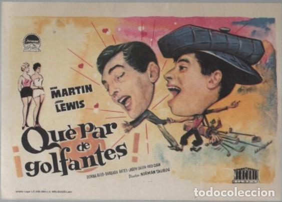 Cine: PROGRAMA DE CINE: QUE PAR DE GOLFANTES PC-11959
