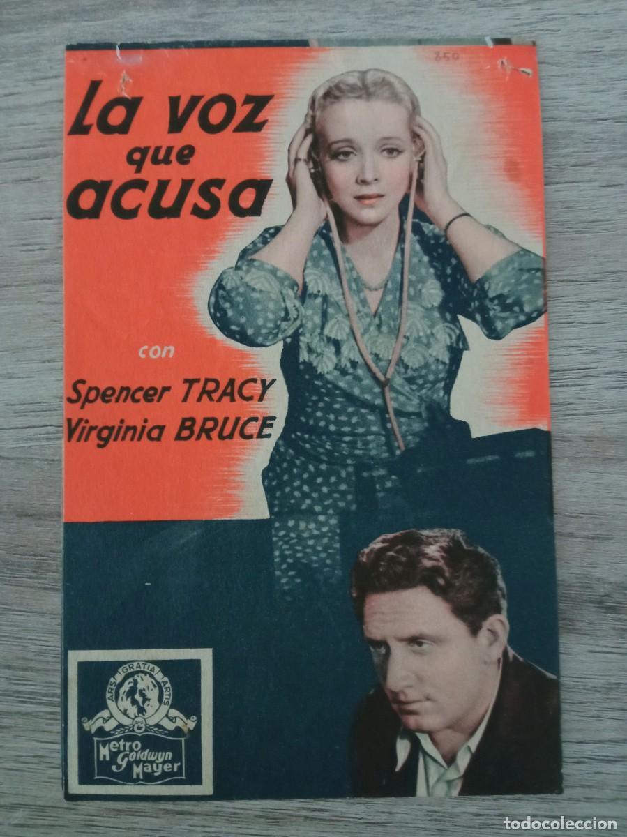Cine: LA VOZ QUE ACUSA, SPENCER TRACY, CINES OLIMPIA Y FRONTON LOGRO&Ntilde;ES, LOGRO&Ntilde;O